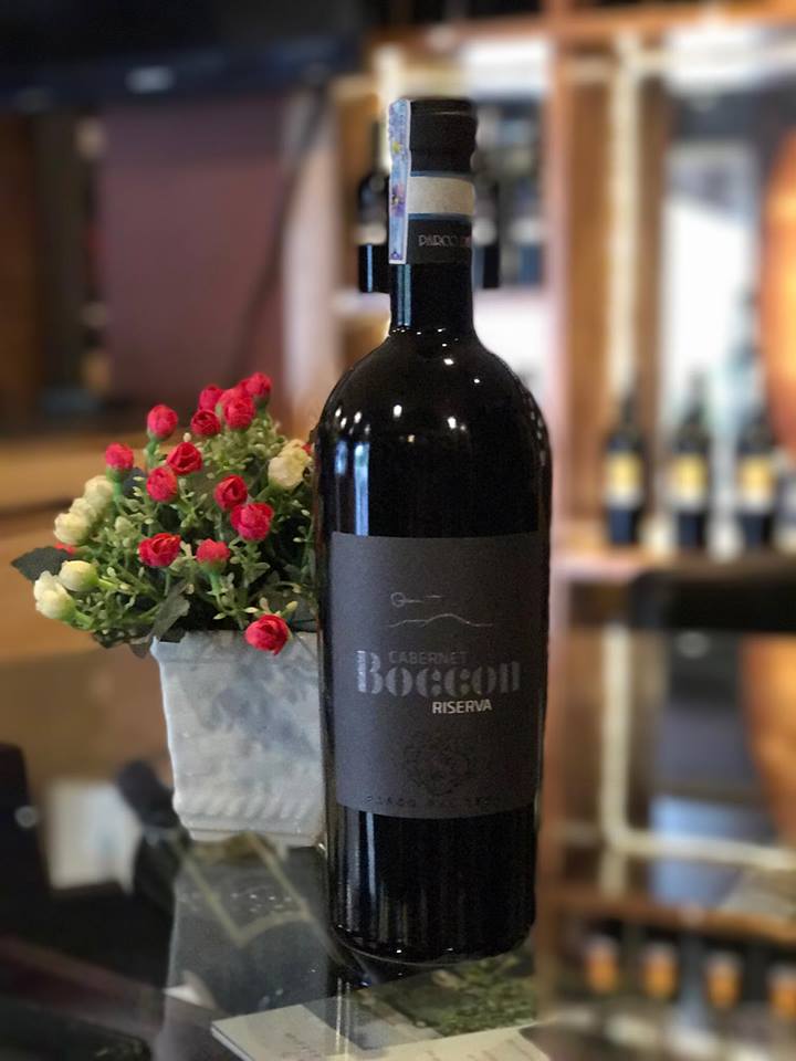 Rượu vang Ý cao cấp Boccon Cabernet Riserva
