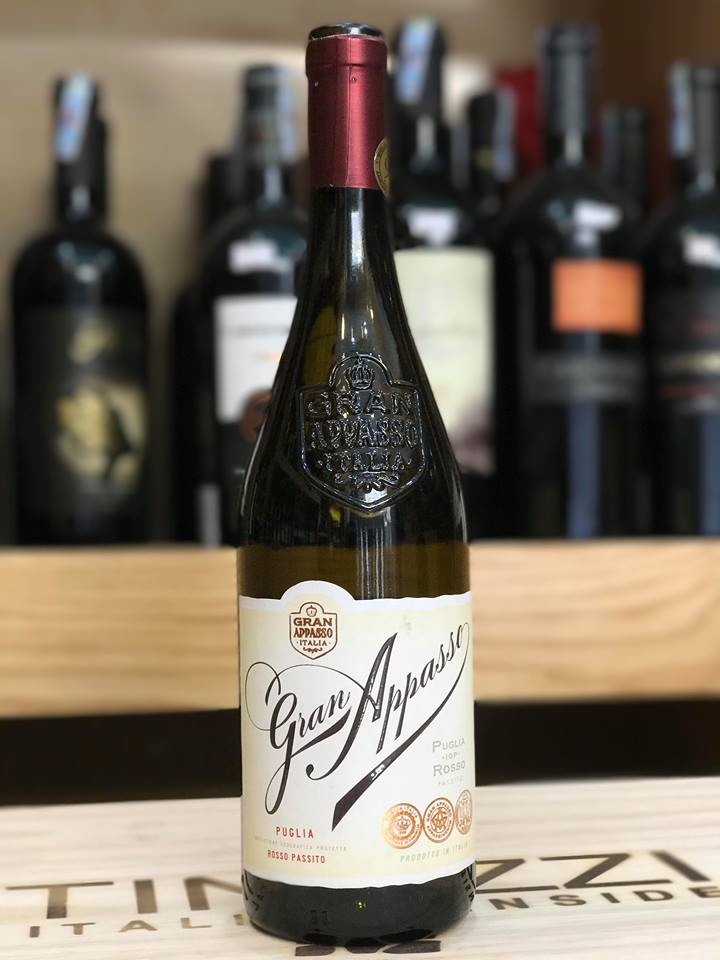 Rượu Vang Ý Cao cấp Gran Appasso Edizione 98 điểm - Rosso Passito- Puglia