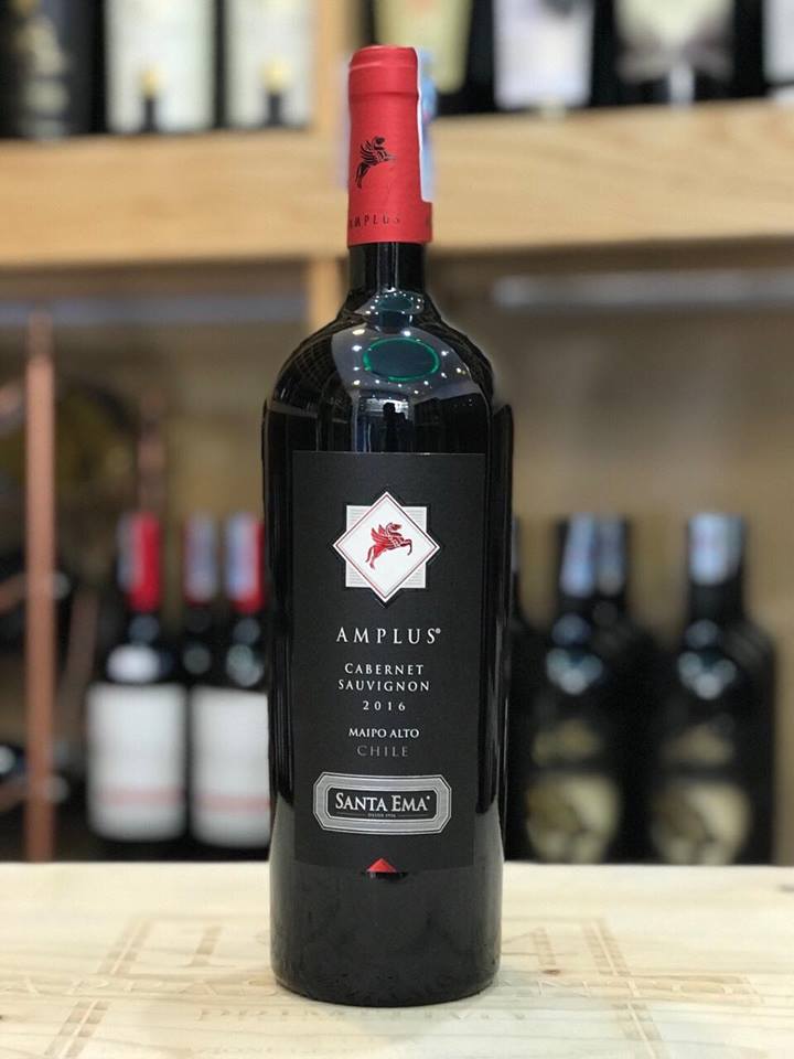 Rượu vang Chile Santa Ema Amplus Cabernet Sauvignon