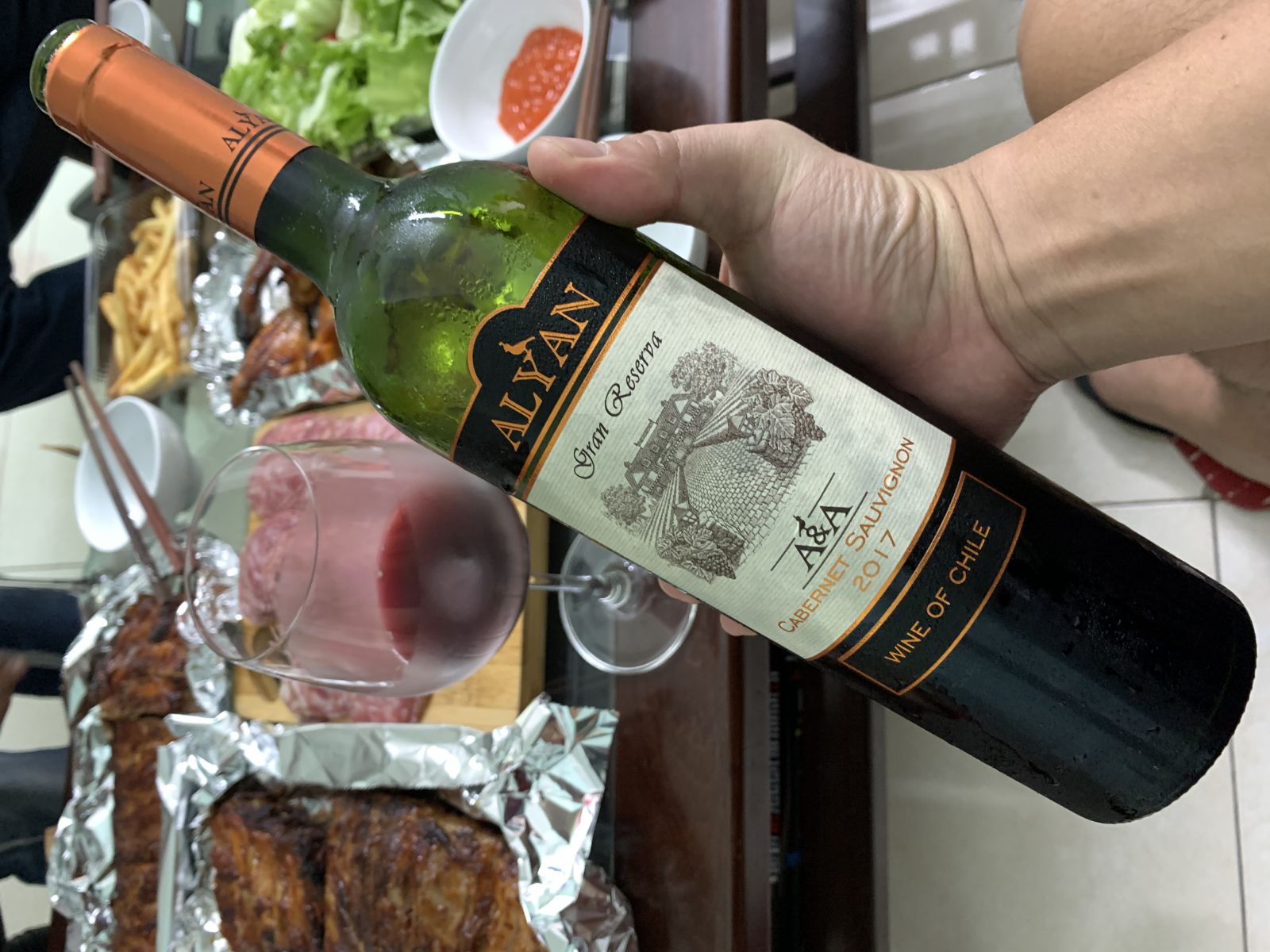 Rượu Vang Chile Cao Cấp ALYAN Gran Reserva