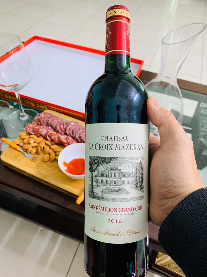 Rượu vang Pháp Cao cấp Chateau La Croix Mazeran (St-Emilion Grand Cru)