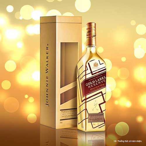 Johnnie Walker Gold Label Reserve Limited Edition - Chai vàng IBC