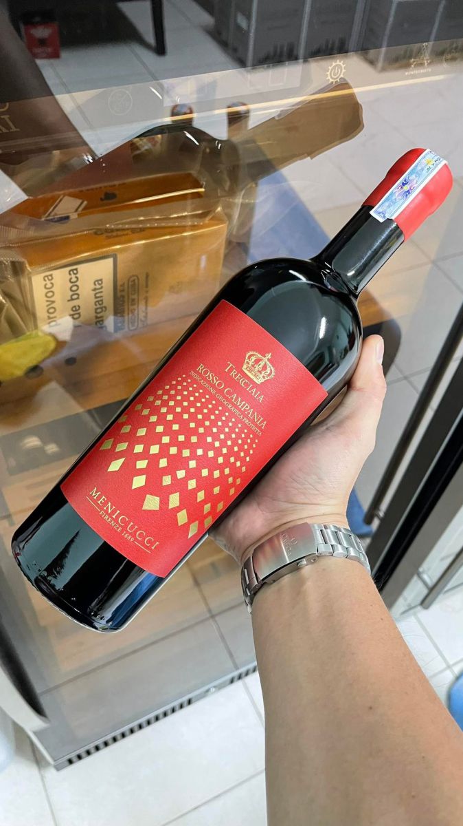 Rượu Vang Ý Trecciaia Rosso Campania IGP